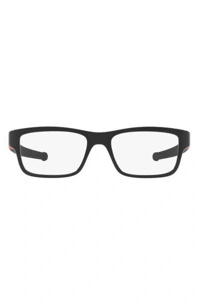 Oakley Kids' Marshal™ Xs 47mm Rectangular Optical Glasses In Black