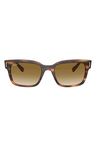 Ray Ban 55mm Wayfarer Sunglasses In Havana Pink