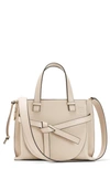 Loewe Gate Calfskin Leather Tote In Light Oat