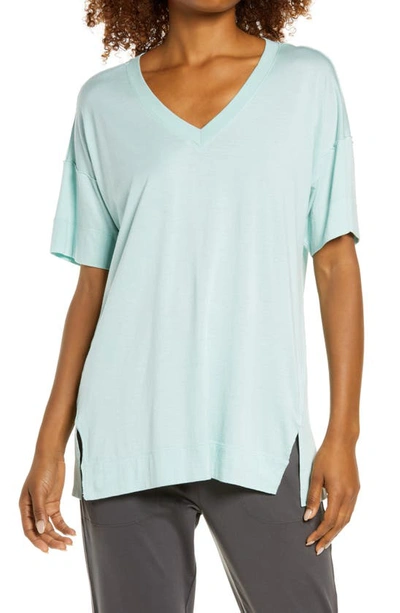 Zella All Day Oversize T-shirt In Blue Resort