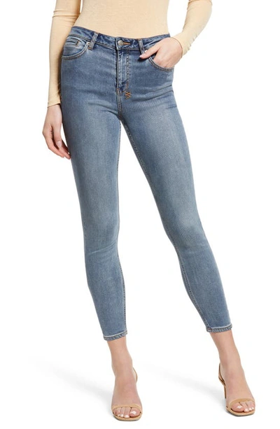 Ksubi Spray On Ankle Skinny Jeans In Denim