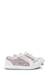 Traq By Alegria Sneaq Sneaker In Psysch White Fabric