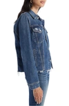 Mother The Cut Drifter Denim Jacket In Born To Bite