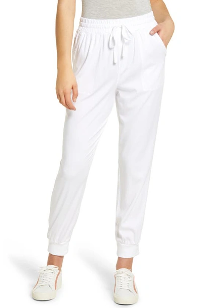 Splendid Leona Joggers In White