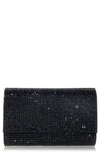 Judith Leiber Fizzy Beaded Clutch In Ebonized Emerald