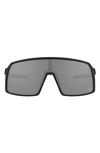 Oakley X Baltimore Ravens Sutro 137mm Prizm(tm) Shield Sunglasses In Black