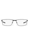 Oakley Socket 5.0 55mm Rectangular Optical Glasses In Black