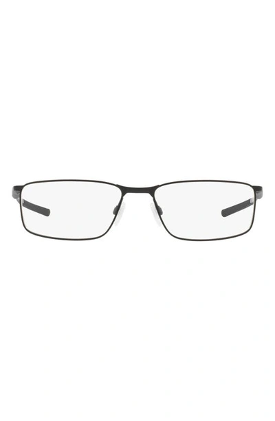 Oakley Socket 5.0 55mm Rectangular Optical Glasses In Black