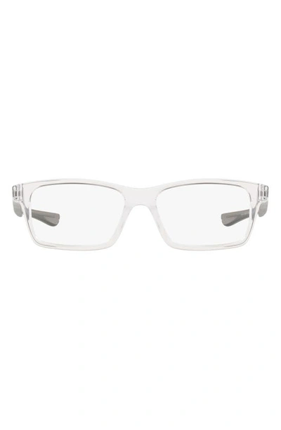 Oakley Kids' Shifter Xs 48mm Rectangle Optical Glasses In Grey