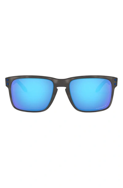Oakley Holbrook™ 57mm Prizm™ Polarized Keyhole Sunglasses In Black Tort