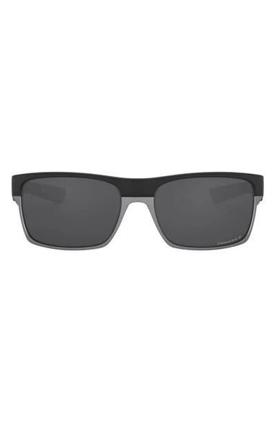 Oakley Twoface™ 60mm Prizm™ Polarized Sunglasses In Black