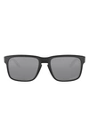 Oakley Holbrook Xl Introspect Square-frame Sunglasses In Black