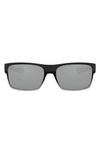 Oakley Twoface™ Machinist 60mm Square Sunglasses In Black