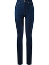 AMAPÔ high waist skinny jeans,58911396376