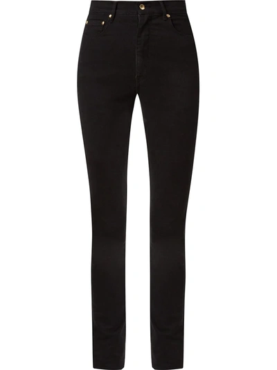 Amapô High Waist Skinny Jeans In Black