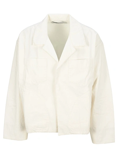 Ambush Single-breasted Jacket In White