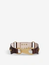 BALMAIN BALMAIN B RING HOOK STUDDED BELT