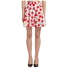 BOUTIQUE MOSCHINO BOUTIQUE MOSCHINO APPLE PRINT PLEATED SHORTS