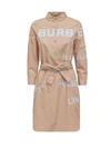 BURBERRY BURBERRY HORSEFERRY SHIRT DRESS