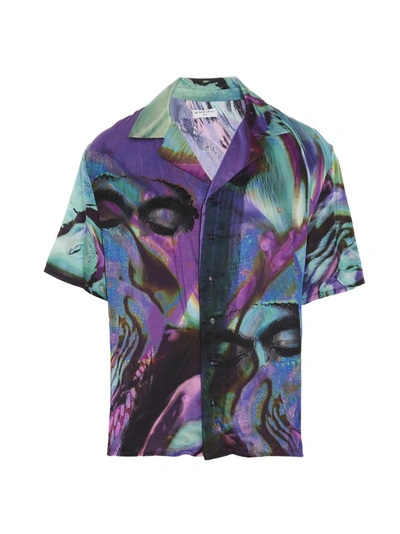 Ih Nom Uh Nit Muticolor Viscose-silk Blend Shirt In Multicolor