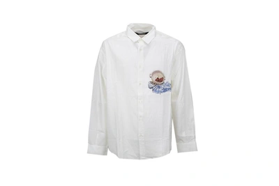 Jacquemus White Cherries 'la Chemise Henri' Shirt