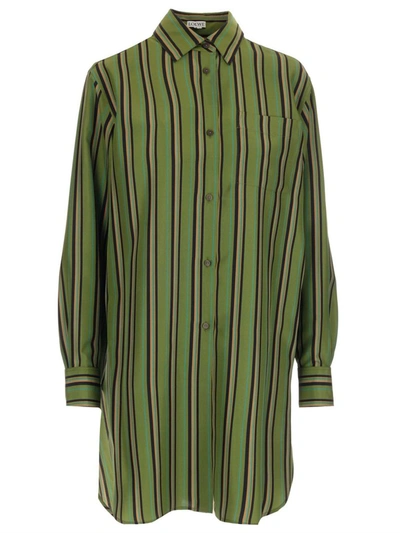 Loewe Women's  Green Other Materials Shirt In Multi