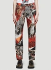 NAPA BY MARTINE ROSE NAPA BY MARTINE ROSE ANIMAL PRINTED JEANS