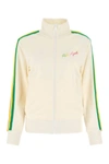PALM ANGELS PALM ANGELS MIAMI LOGO EMBROIDERED TRACK JACKET