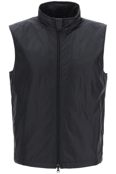 Aspesi Vernes Vest With Thermore Padding In Black