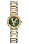 VERSACE VIRTUS ROUND BRACELET WATCH, 28MM,VET300821