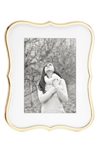 Kate Spade 'crown Point' Picture Frame In Silver Plate