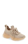 Steve Madden Maxima Womens Sneakers Athletic And Training Shoes In Blush
