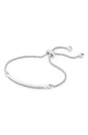 Kendra Scott Ott Friendship Bracelet In Silver