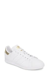 Adidas Originals Stan Smith Leather Sneakers In White,yellow