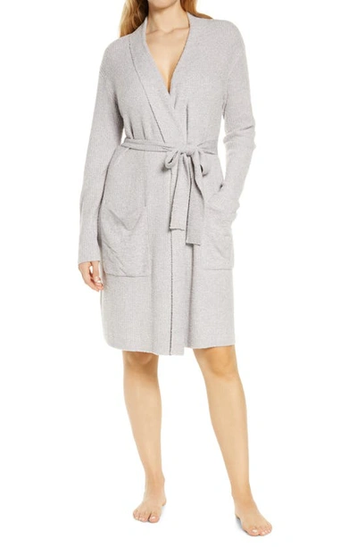 Barefoot Dreamsr Cozychic™ Ribbed Robe In He-lavender/ White