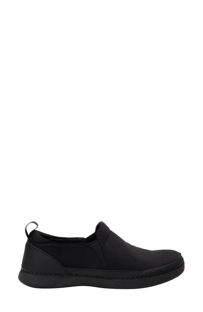 Alegria Alchemie Slip-on Sneaker In Black Fabric