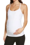 Beyond Yoga Spacedye Slim Racerback Camisole In Cloud White In Cloud White