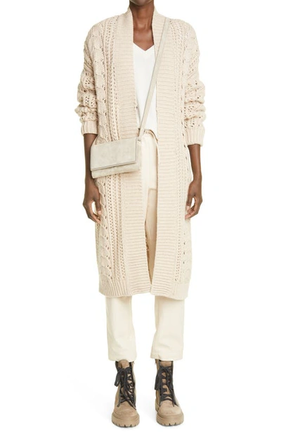 Brunello Cucinelli Bead-embellished Cashmere Sweater In White