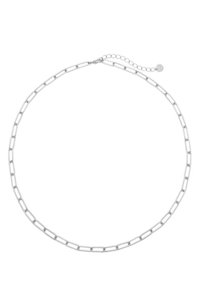 Brook & York Colette Chain Necklace In Silver