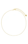 BROOK & YORK CARLY CHAIN LINK CHOKER NECKLACE,BYN1250G