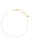 Brook & York Carly Chain Link Choker Necklace In Gold