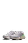 Nike Zoomx Invincible Run Neoprene-trimmed Flyknit Sneakers In Violet/ Lilac/ Citron/ White