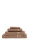 Linum Home Denzi 4-piece Towel Set In Latte