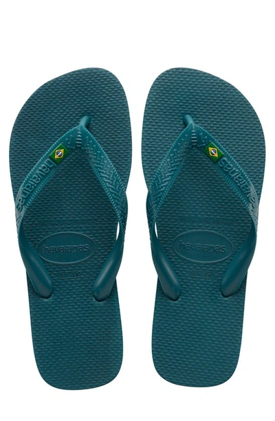 Havaianas Brazil Flip Flop In Petroleum