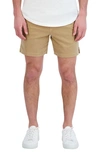 Goodlife Stretch Corduroy Shorts In Timber