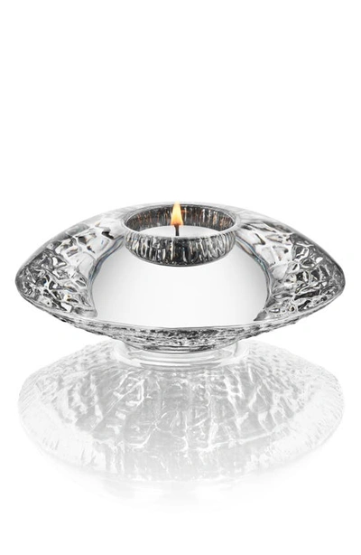 Orrefors Discus Crystal Votive