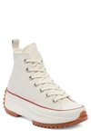 Converse Chuck Taylor® All Star® Run Star Hike High Top Platform Sneaker In Weiss
