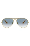 RAY BAN ORIGINAL 62MM AVIATOR SUNGLASSES,RB302562-Y