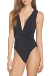 Trina Turk Wrap Front One-piece Swimsuit