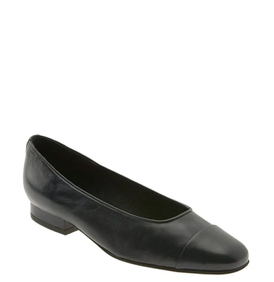 Vaneli Frankie Womens Padded Insole Low Heel Dress Shoes In Black